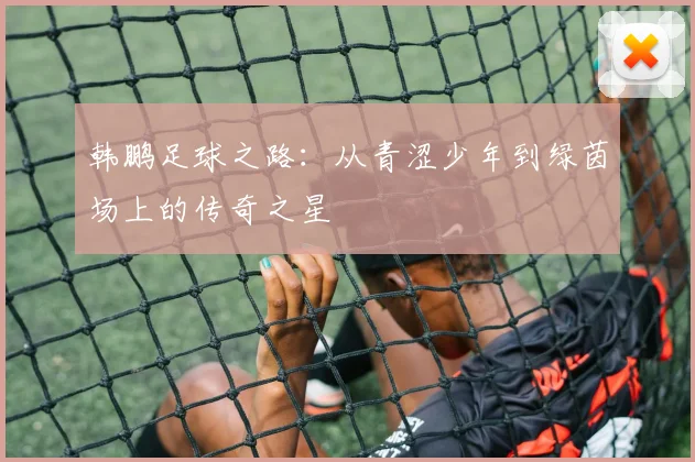 韩鹏足球之路：从青涩少年到绿茵场上的传奇之星